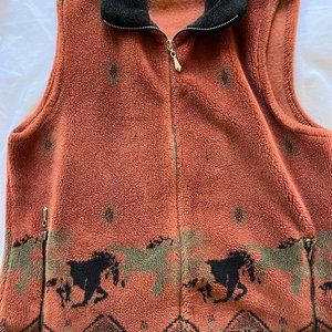 Black Diamond Fleece Vest Sz S